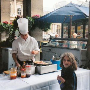 Crêpes in Paris on the Right Bank