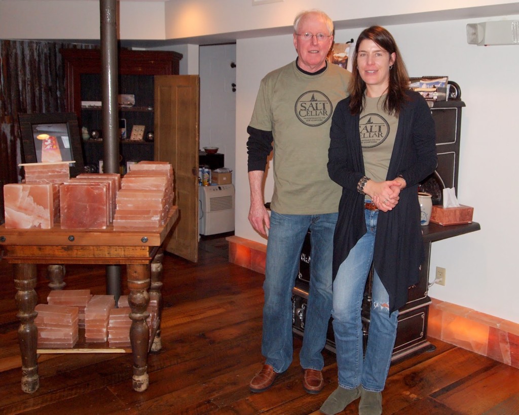 Judit & Don Tydeman, owners of Portsmouth Salt Cellar