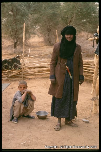 Tuareg poet & Boy Camp