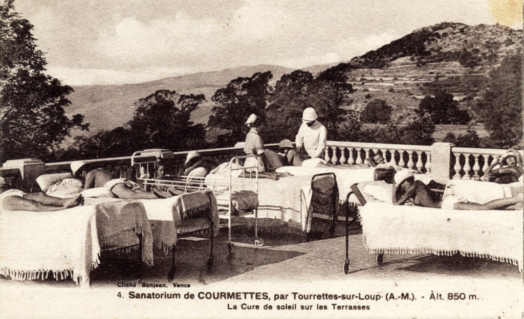 Sanatorium de Courmettes "The cure of the sun on the terraces". Wish I were there!