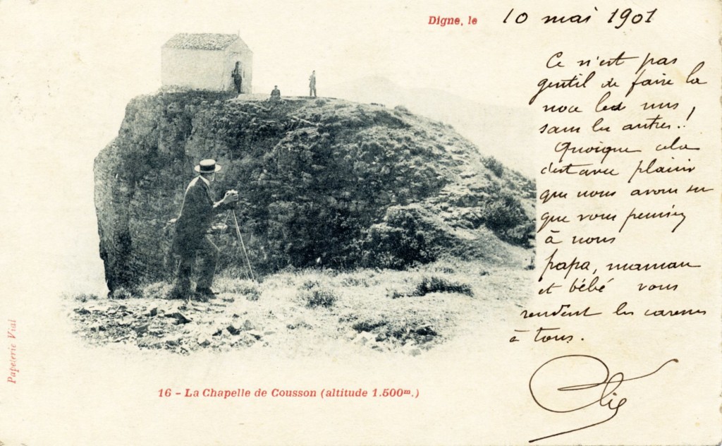 Postcard from La Chapelle of Cousson