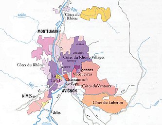 Rhone Valley appelations