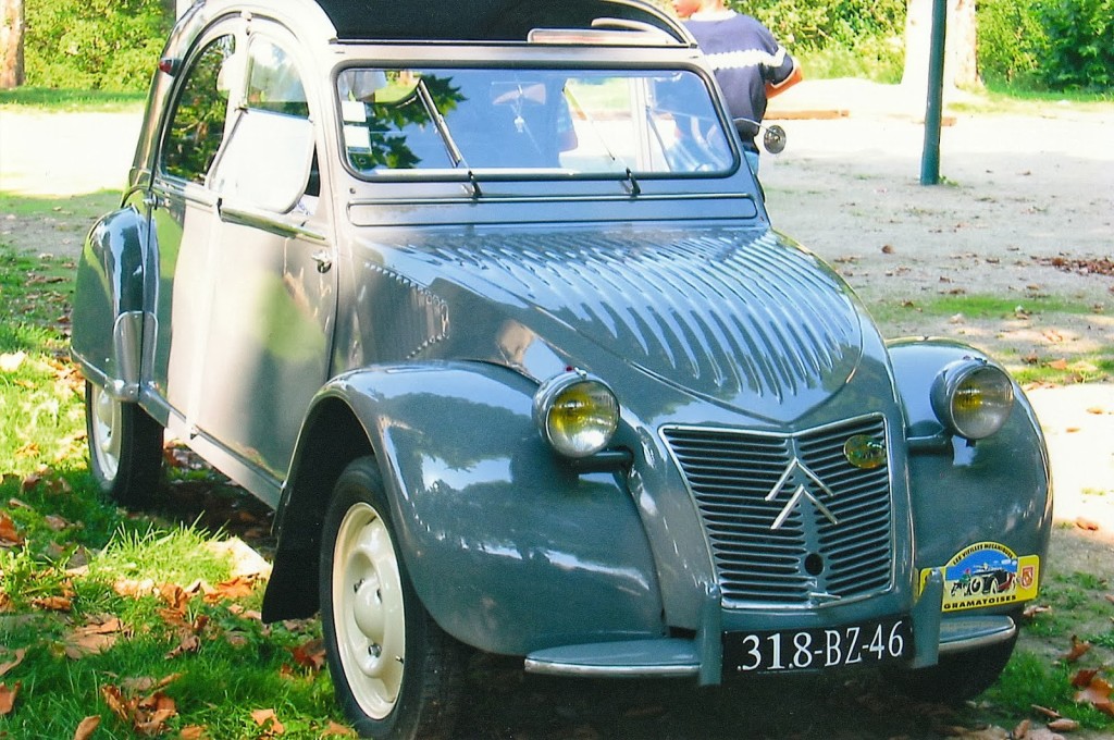 An immaculately restored early 2CV