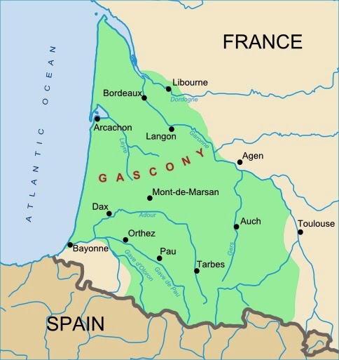 "Province of Guyenne and Gascony" before the French Revolution