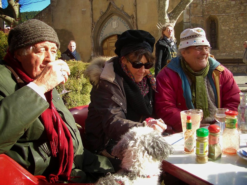 Les amis de Cotignac gather in Aups Photo by Pamela J. O'Neill