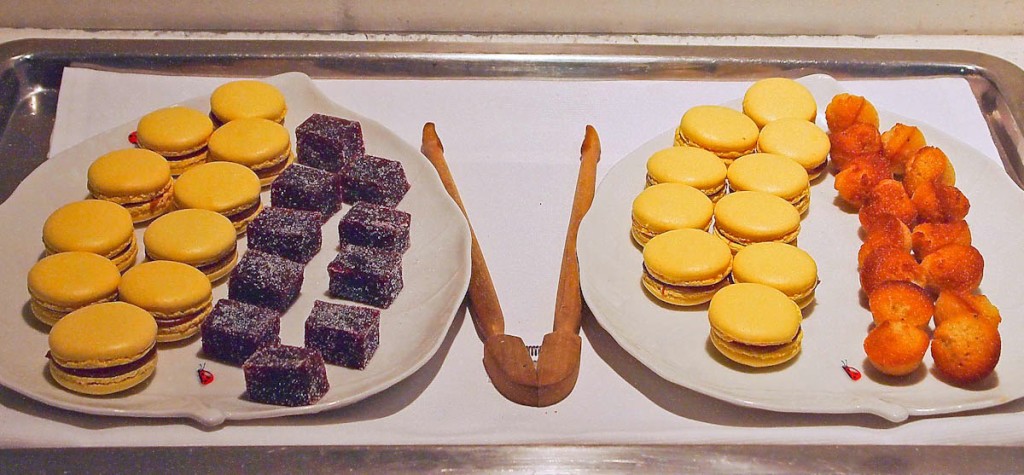 Mignardises (as seen in the pastry kitchen). Photo: Pamela O'Neill