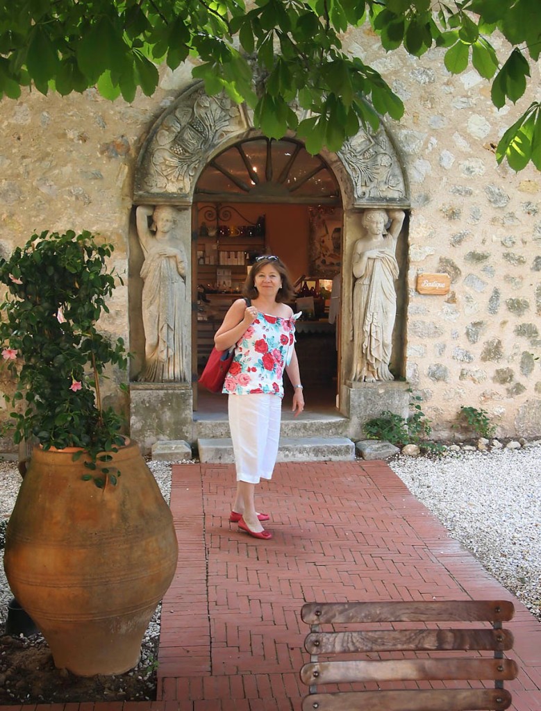 The boutique, housed in an ancient chapel.  Photo:  Pamela O'Neill